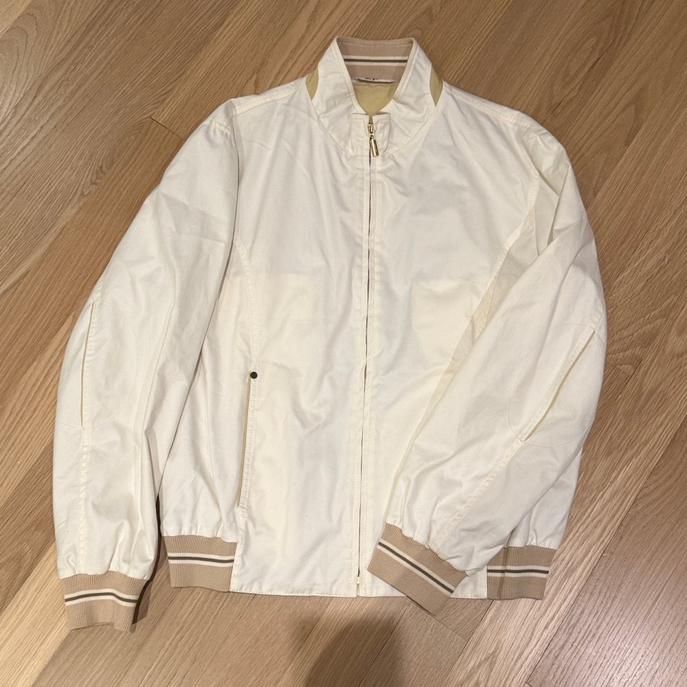 Brioni white zip up jacket - Picture 2 of 12
